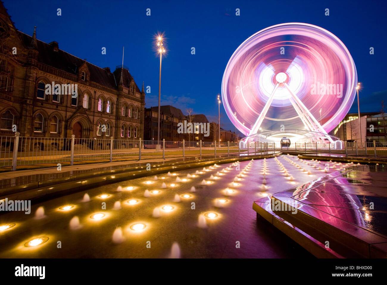 Ruota di Middlesbrough Foto Stock