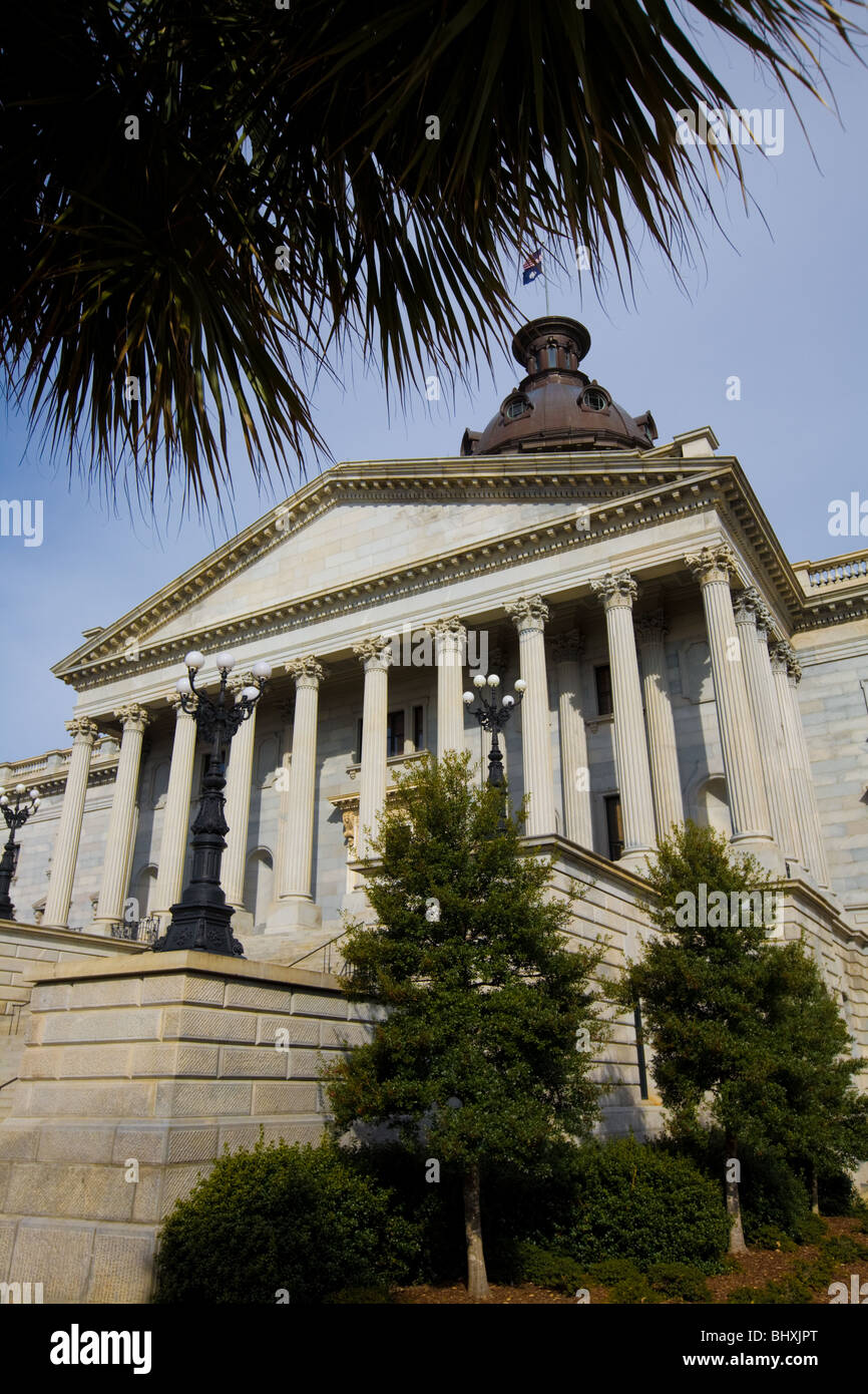 State Capitol Building, Columbia, nella Carolina del Sud Foto Stock