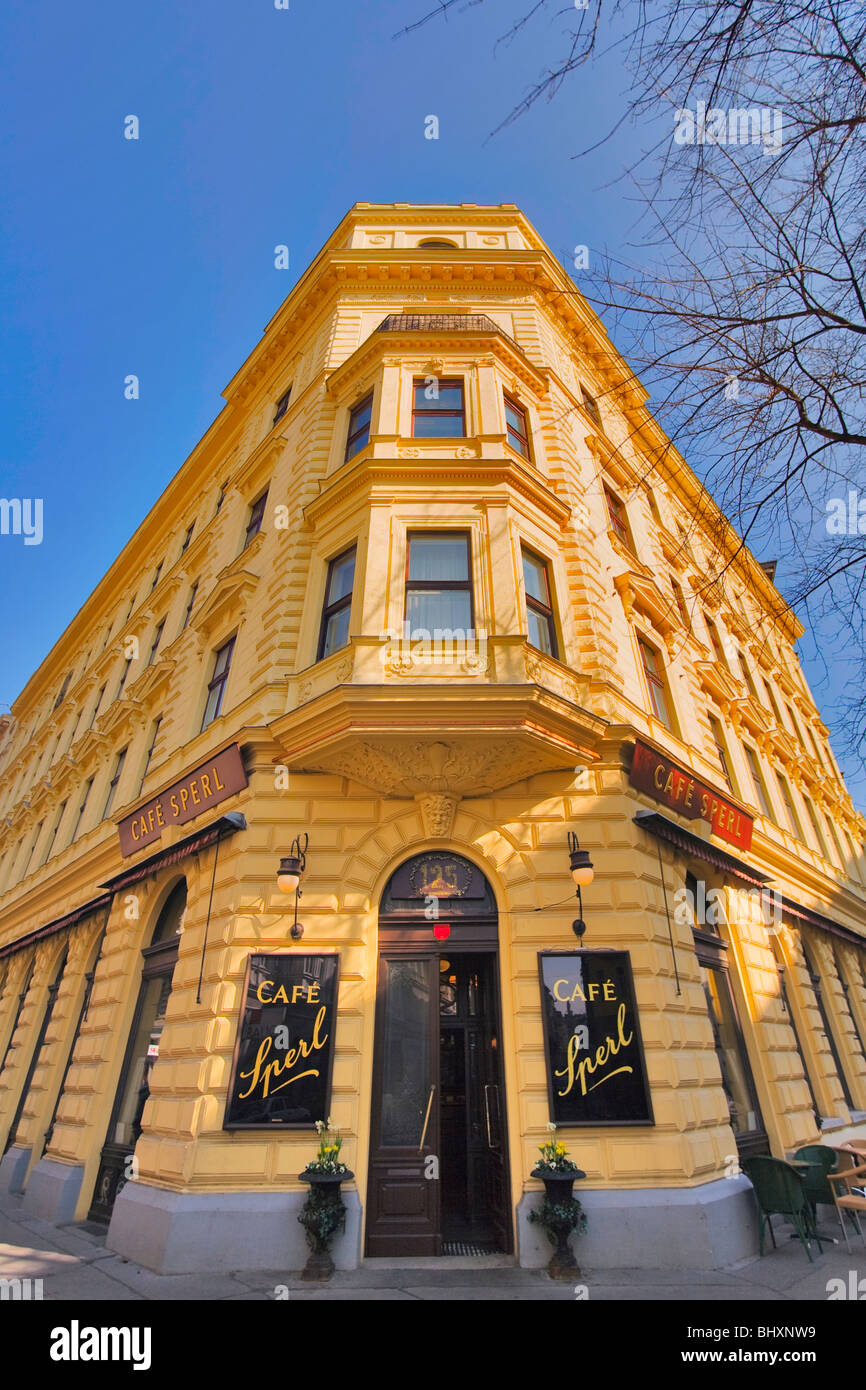 Oldvienna cafe Sperl a Vienna, in Austria Foto Stock