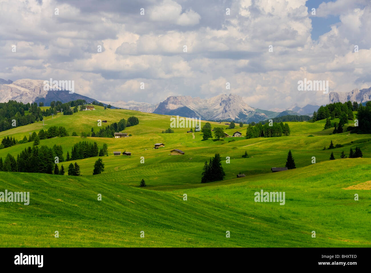 Seiser Alm, Alto Adige, Italia Foto Stock