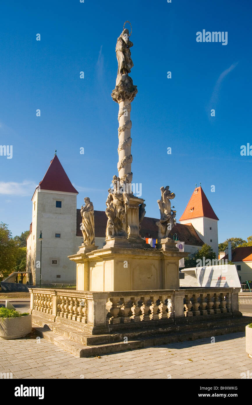 Castello rinascimentale Orth sul Danubio, Austria Inferiore, Austria Foto Stock