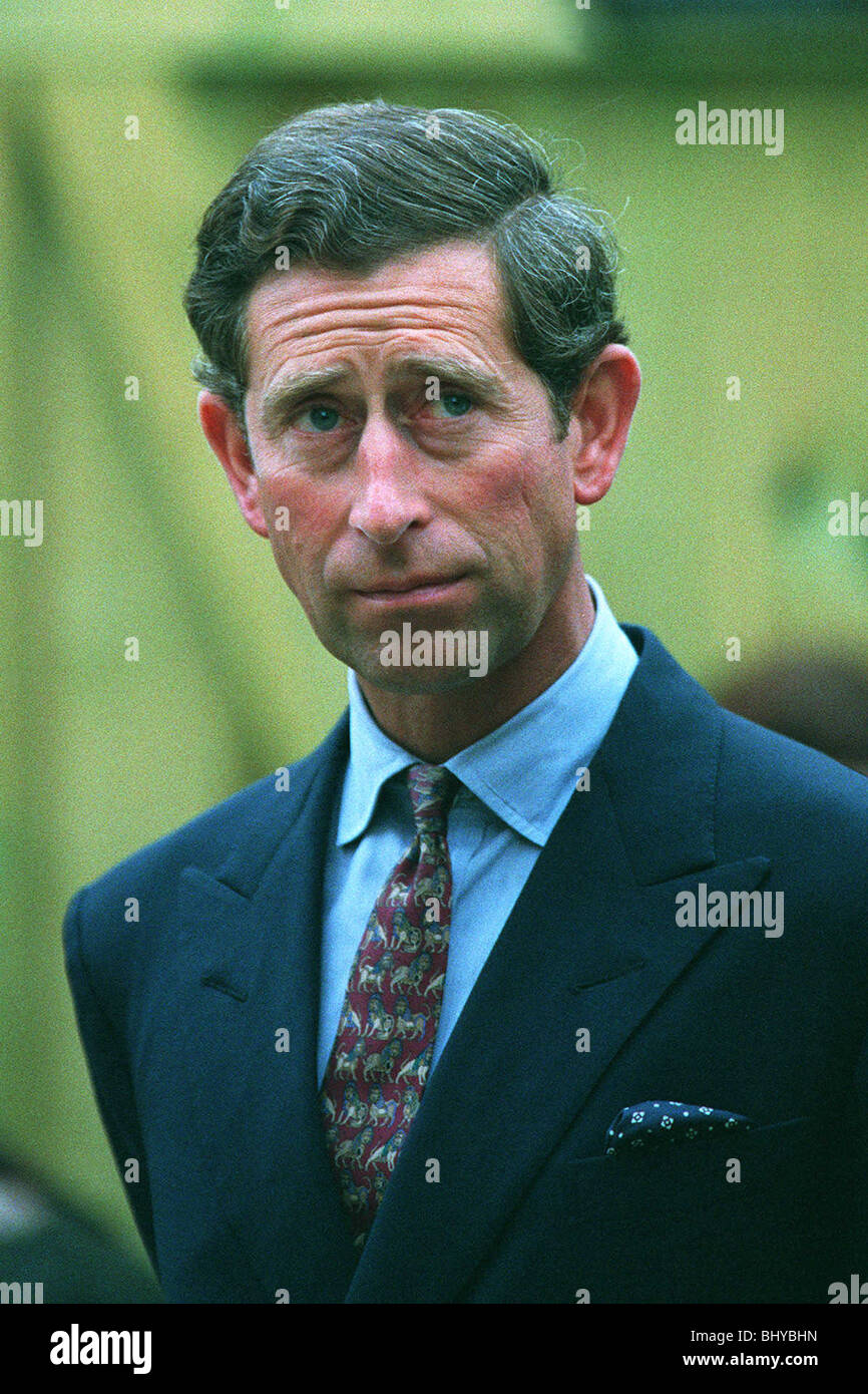 Il principe Carlo PRINCIPE DI GALLES 09 Luglio 1992 Foto Stock