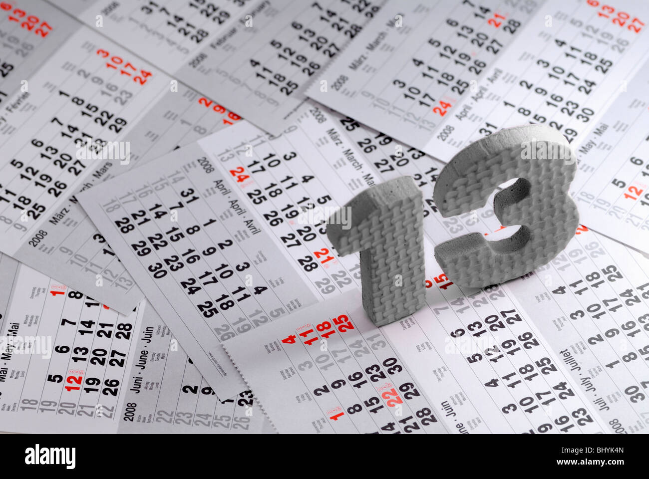 Venerdì 13 Foto Stock