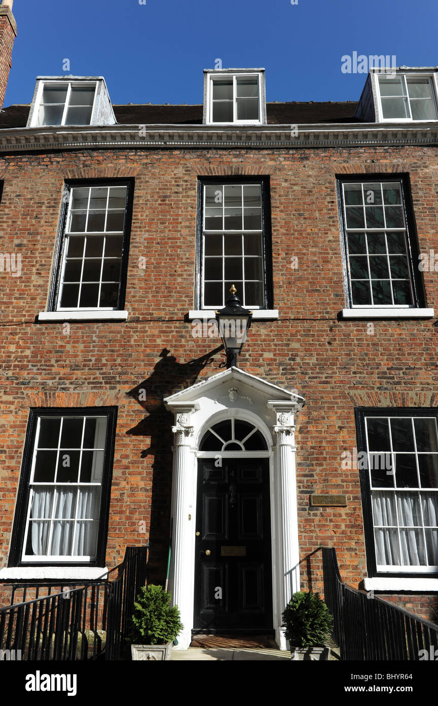 Domus Cancellarii in Minster cantiere nella città di York nel North Yorkshire England Regno Unito Foto Stock