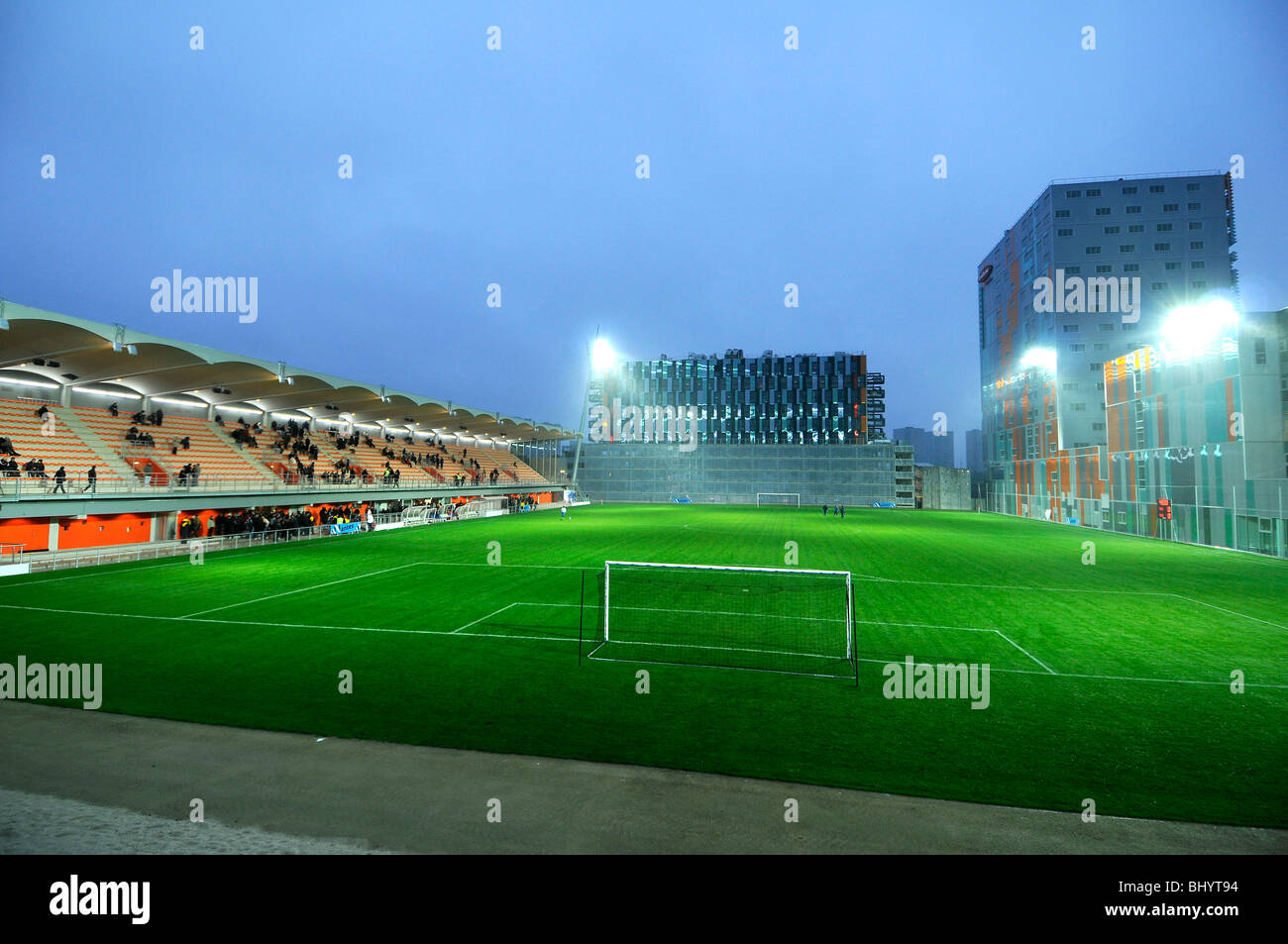 Nantes (44): 'Stade Marcel Saupin', uno stadio entro la città Foto stock -  Alamy
