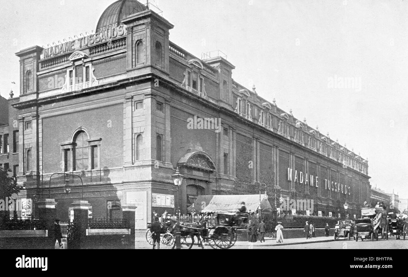 Madame Tussaud's, Marylebone Road, Westminter, Londra, eventualmente tardo XIX secolo. Artista: sconosciuto Foto Stock