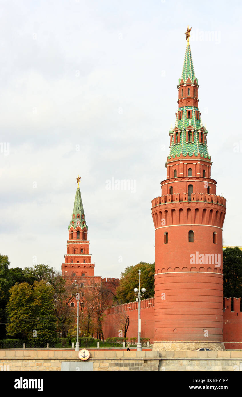 Torre Vodovzvodnaya, Mosca Foto Stock