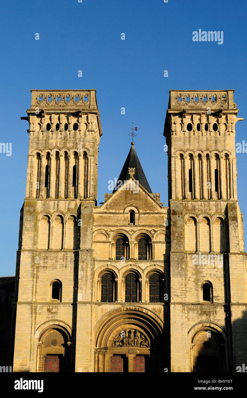 Caen (14): la Chiesa della Santissima Trinità Foto Stock