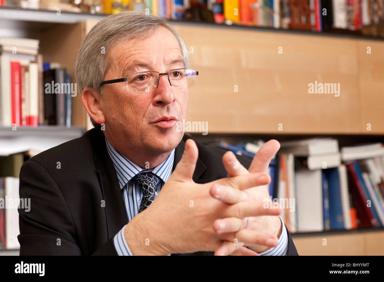 Lussemburgo : Jean Claude Juncker (2009/10/26) Foto Stock