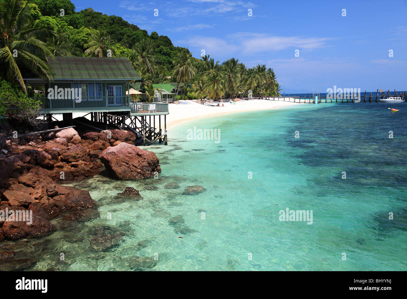 Malaysia : Rawa Island Foto Stock