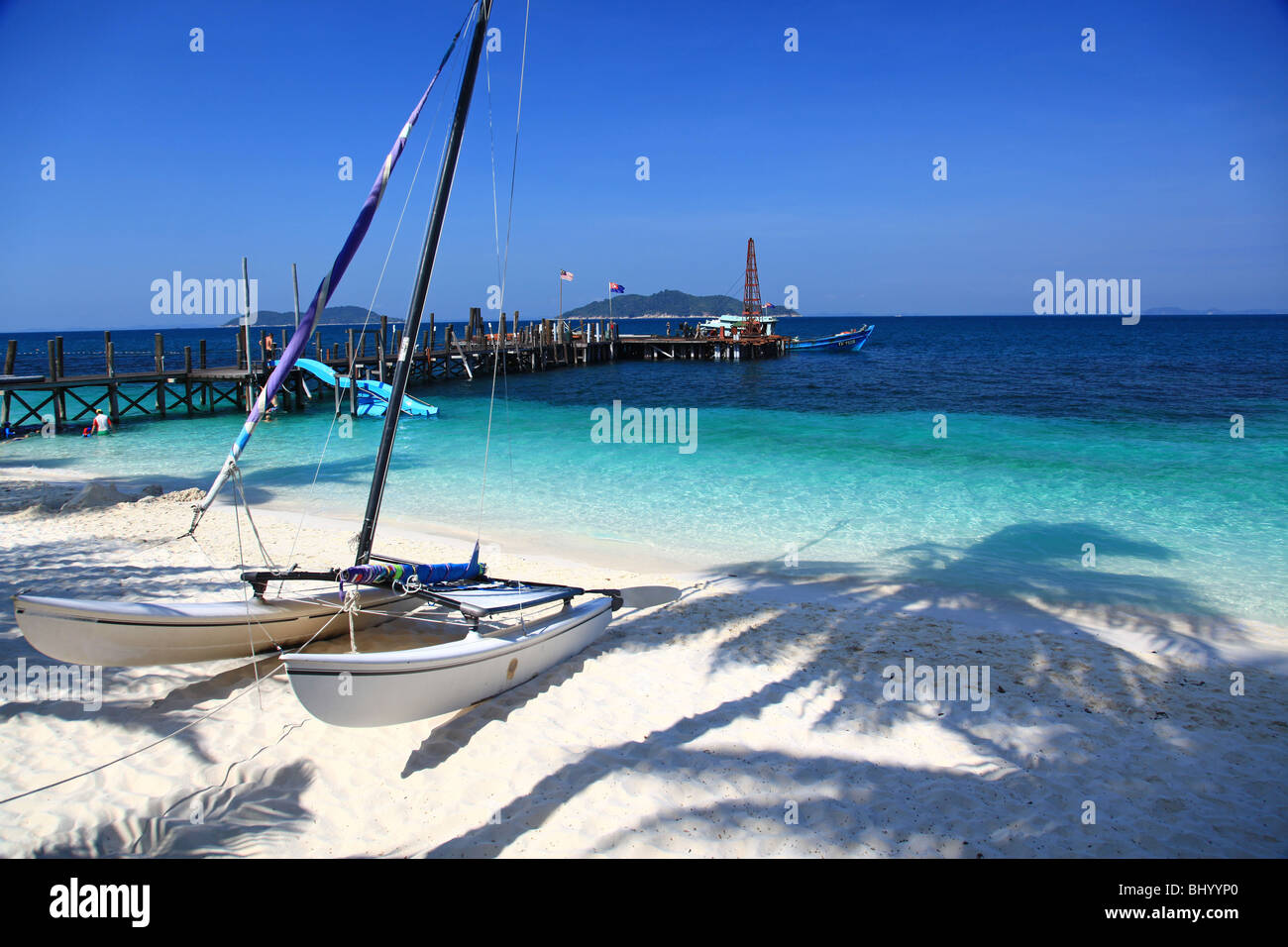 Malaysia : Rawa Island Foto Stock