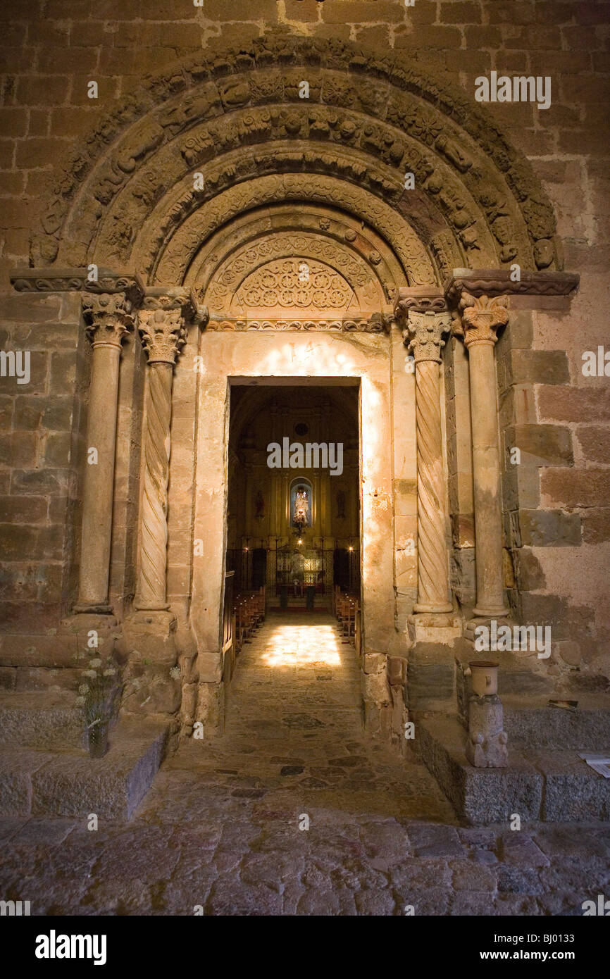 Pyrénées Orientales reparto (Pirenei Orientali) (66): Coustouges Foto Stock