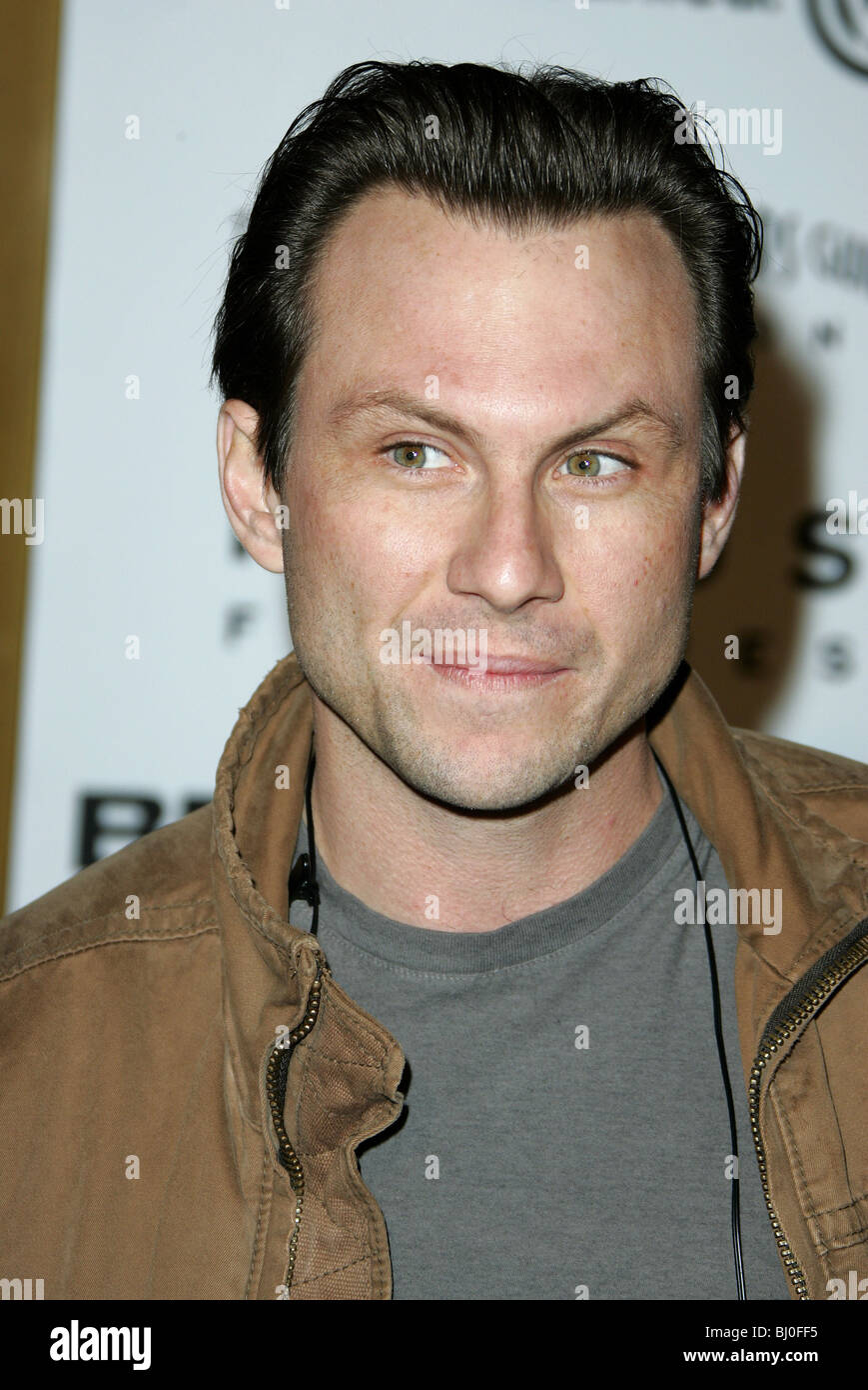 CHRISTIAN SLATER ATTORE WESTWOOD LOS ANGELES USA 29/11/2005 Foto Stock