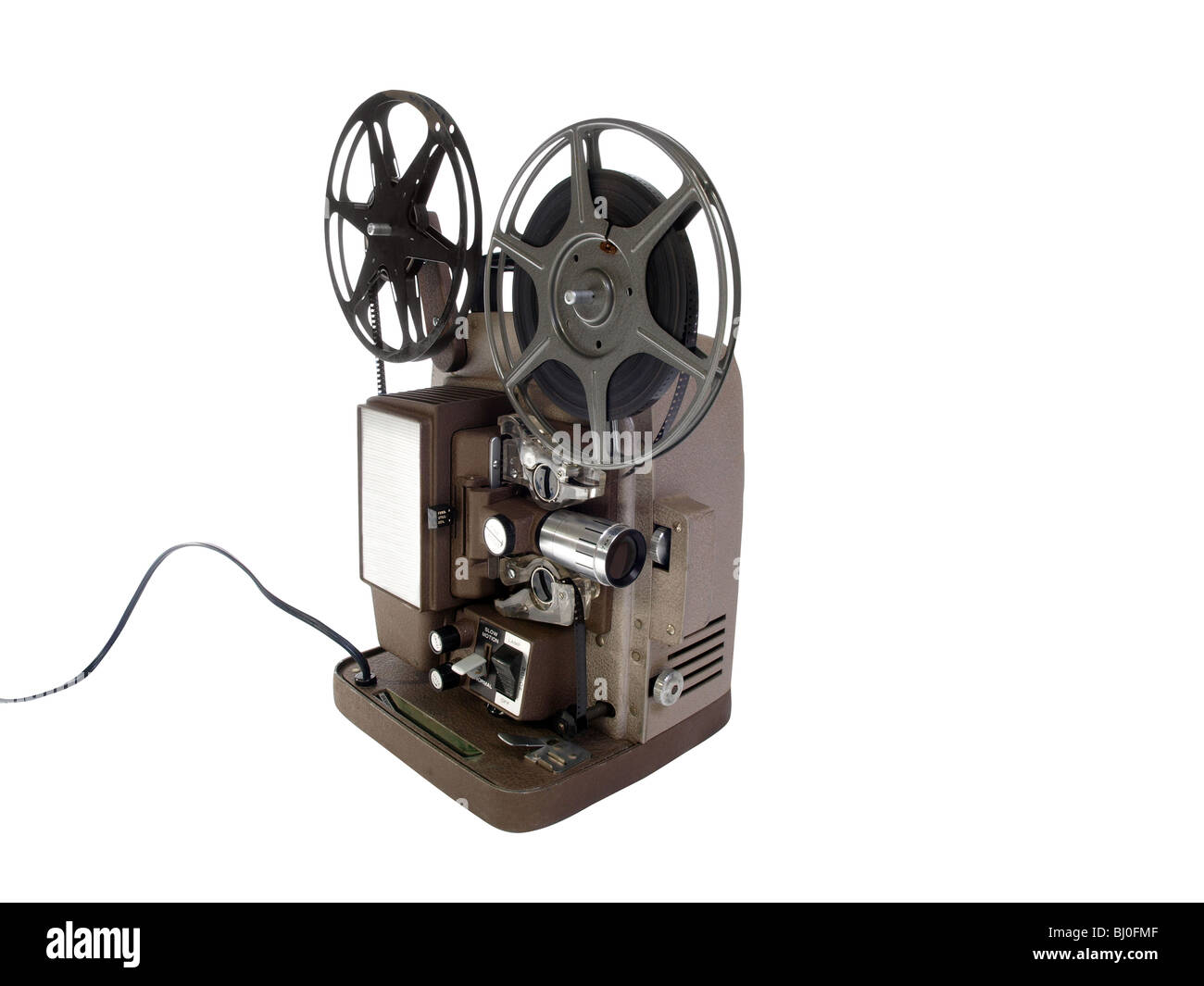 Vintage 8 mm proiettore cinematografico in perfette condizioni. Foto Stock