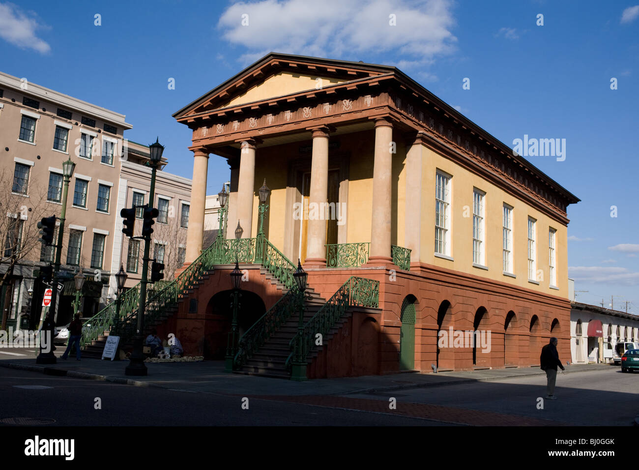 Città vecchia di mercato e Museo confederato Charleston, Carolina del Sud Foto Stock