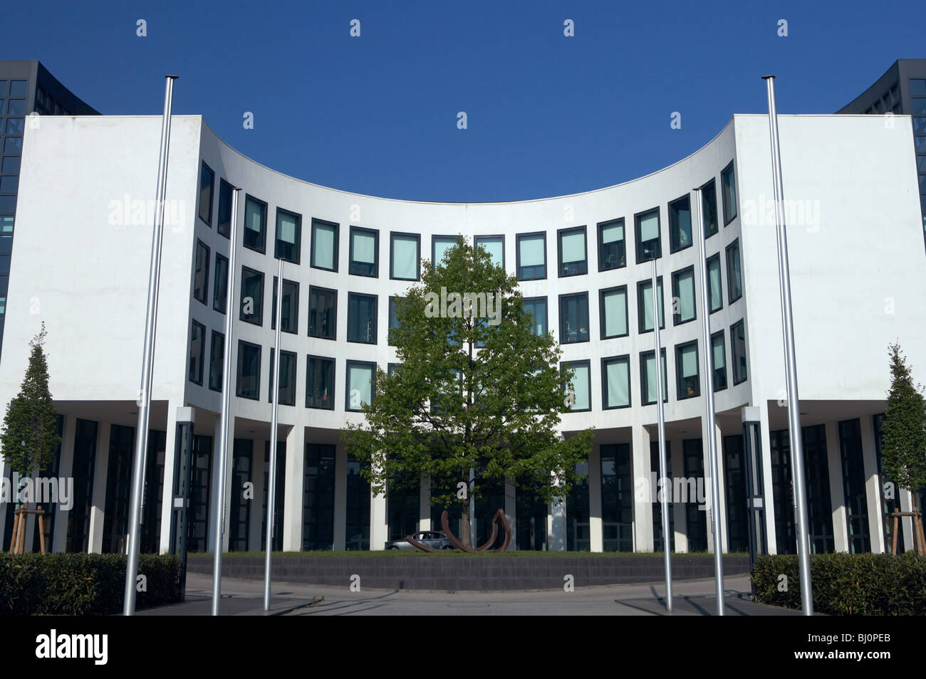 Il Procuratore Generale della Repubblica federale di Germania, la sede del Procuratore federale generale a Karlsruhe, Germania Foto Stock