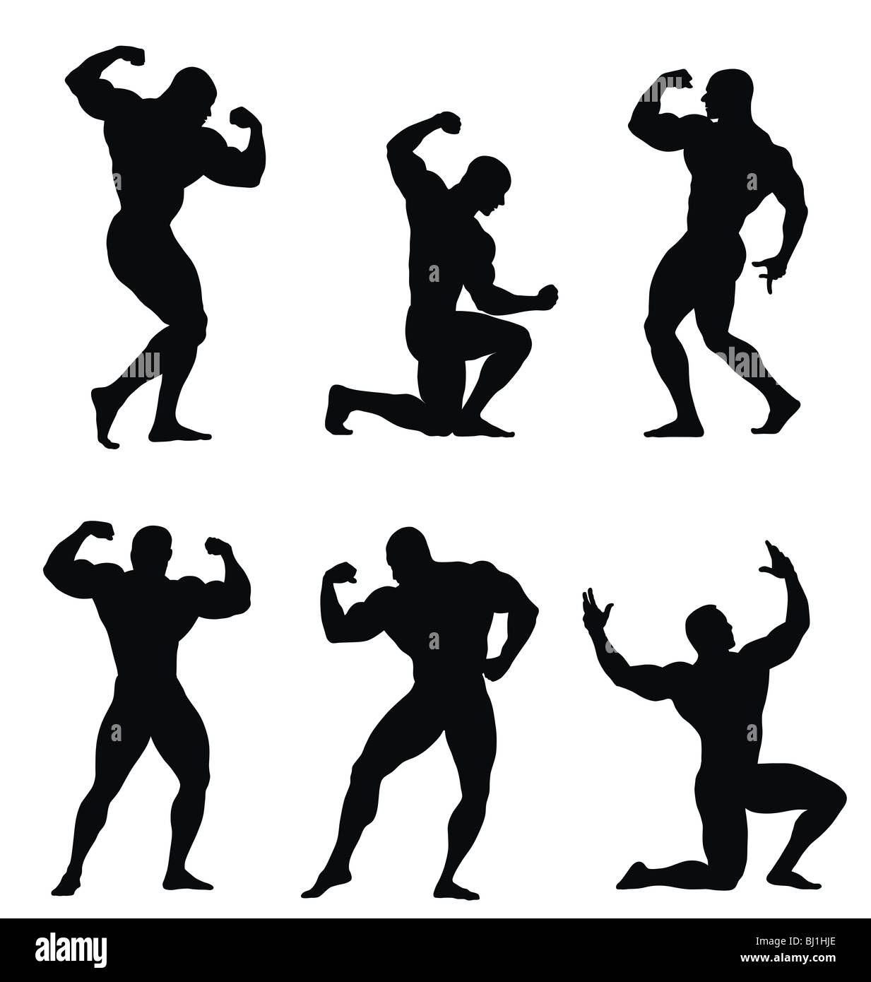 Bodybuilding Foto Stock