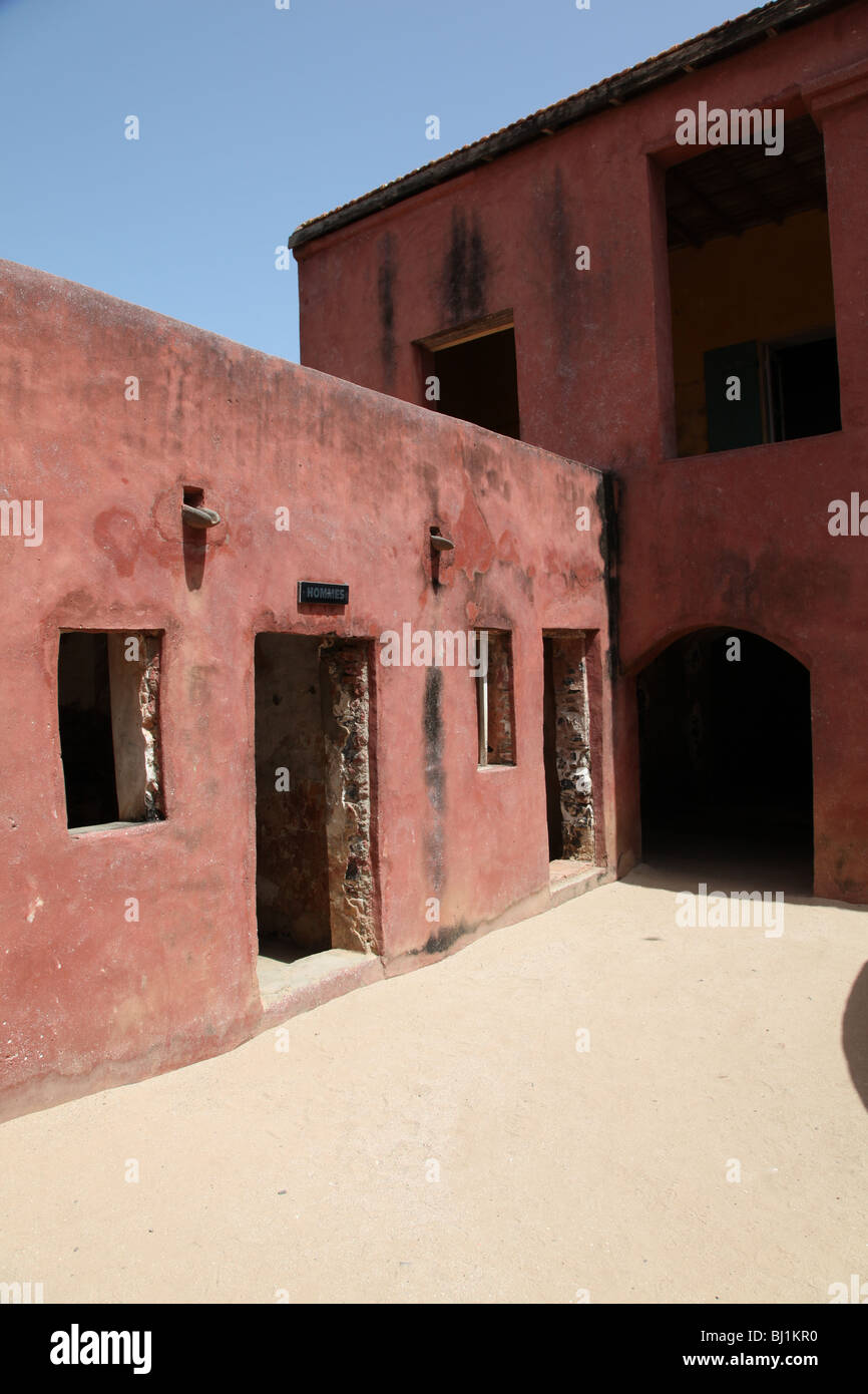 Il Senegal, isola di Goree, Casa degli Schiavi Foto Stock