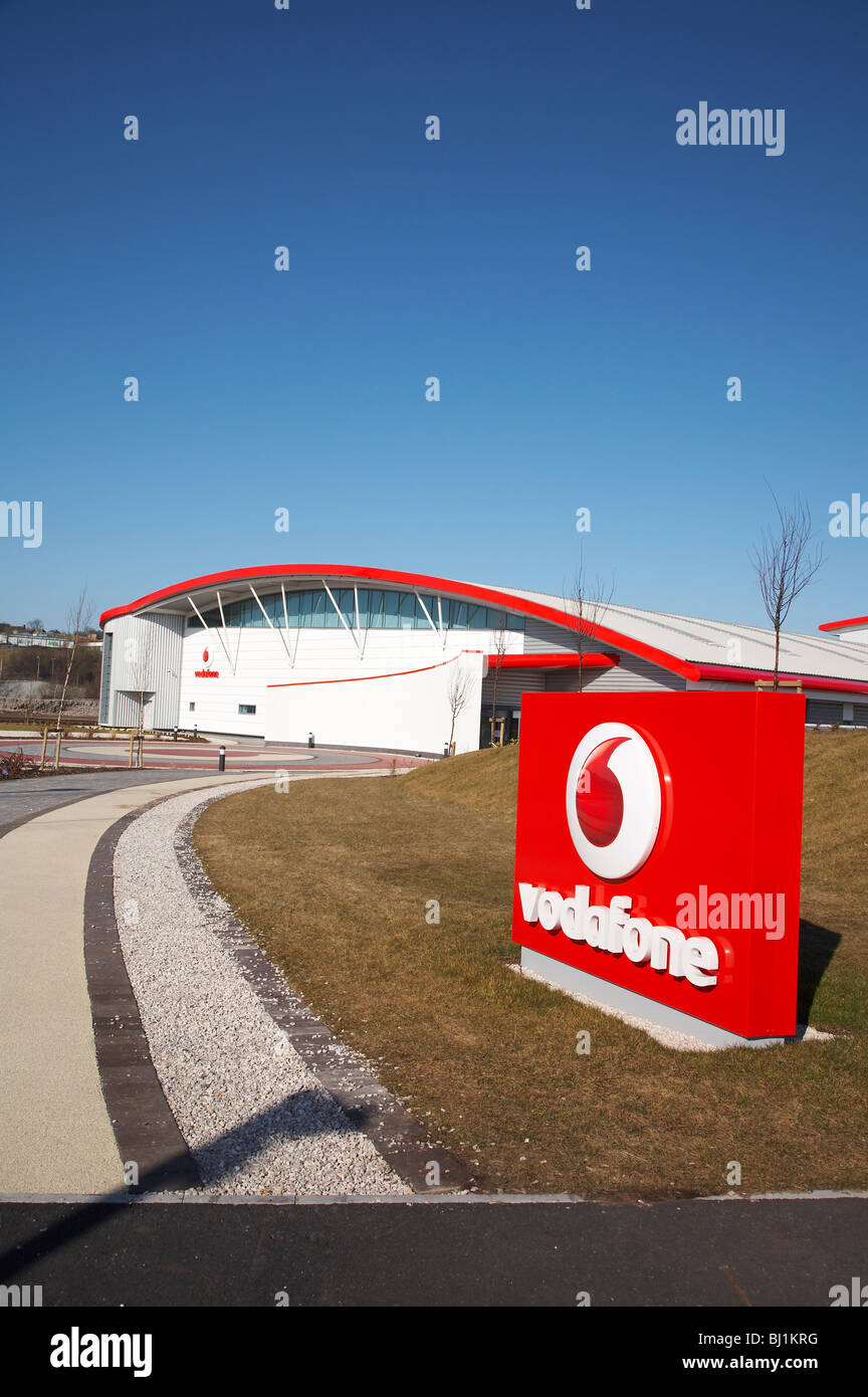 Call center Vodafone in Stoke-on-Trent Regno Unito Foto Stock