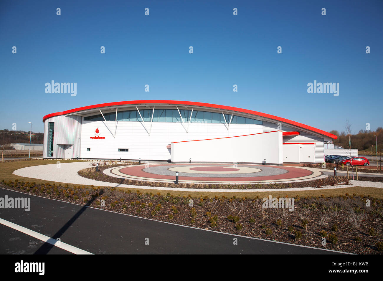 Call center Vodafone in Stoke-on-Trent Regno Unito Foto Stock