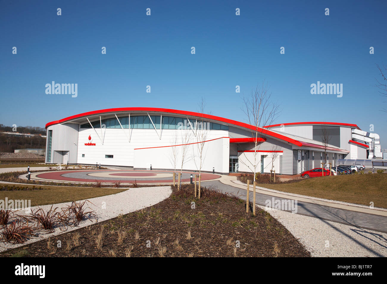 Call center Vodafone in Stoke-on-Trent Regno Unito Foto Stock