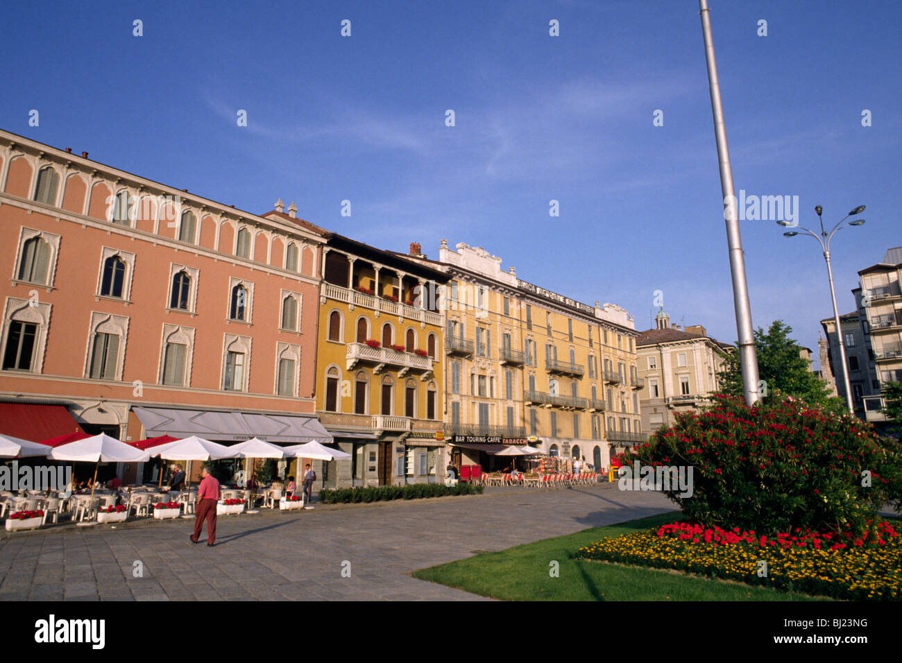Italia, Lombardia, Como, Piazza Cavour Foto Stock