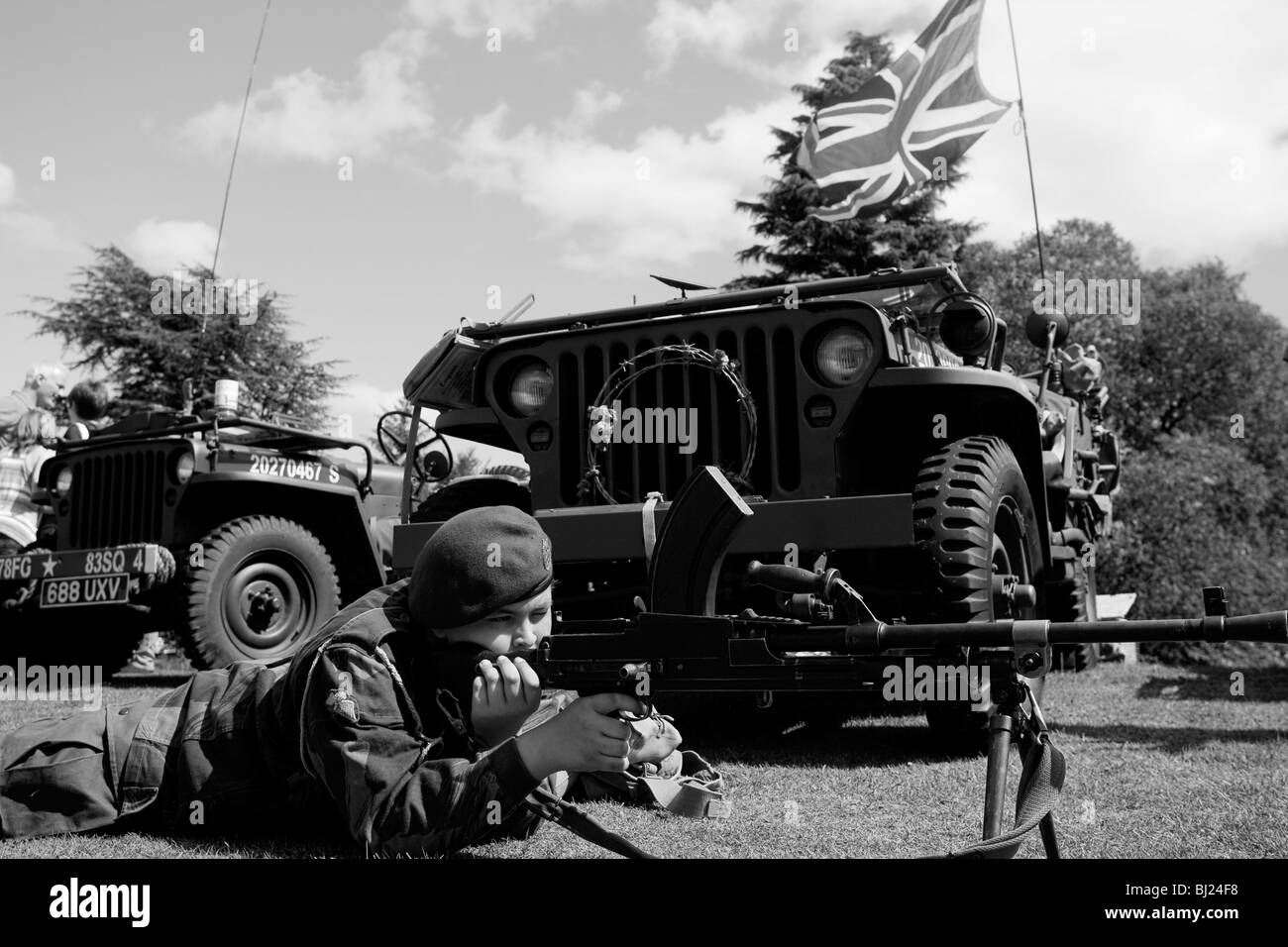 Il veicolo militare fiducia ( MVT ) South Cumbria & North Lancashire Foto Stock