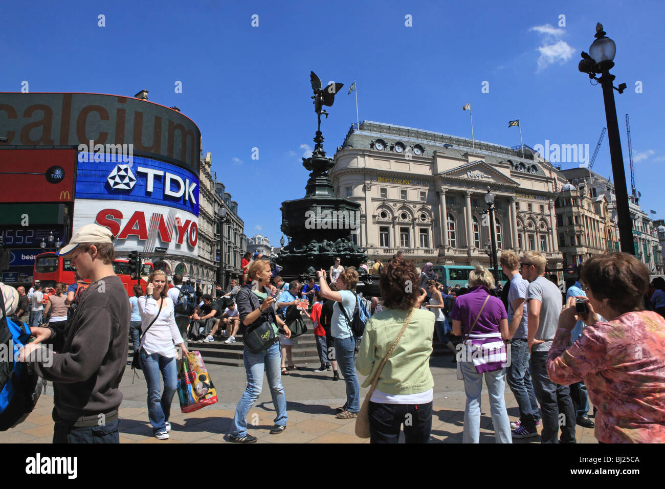 Londra, Piccadilly Circus Foto Stock