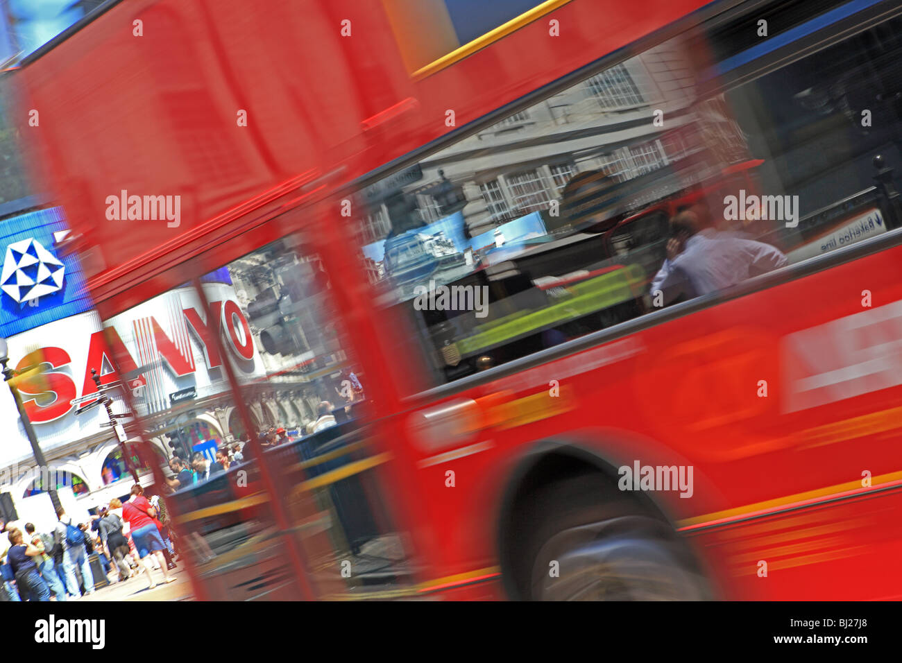 Londra, Piccadilly Circus Foto Stock