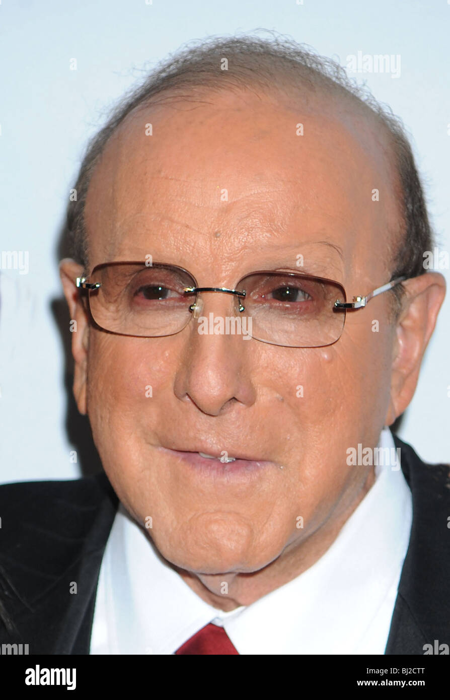 CLIVE DAVIS - REGNO UNITO musica impressario nel gennaio 2010 Foto Stock
