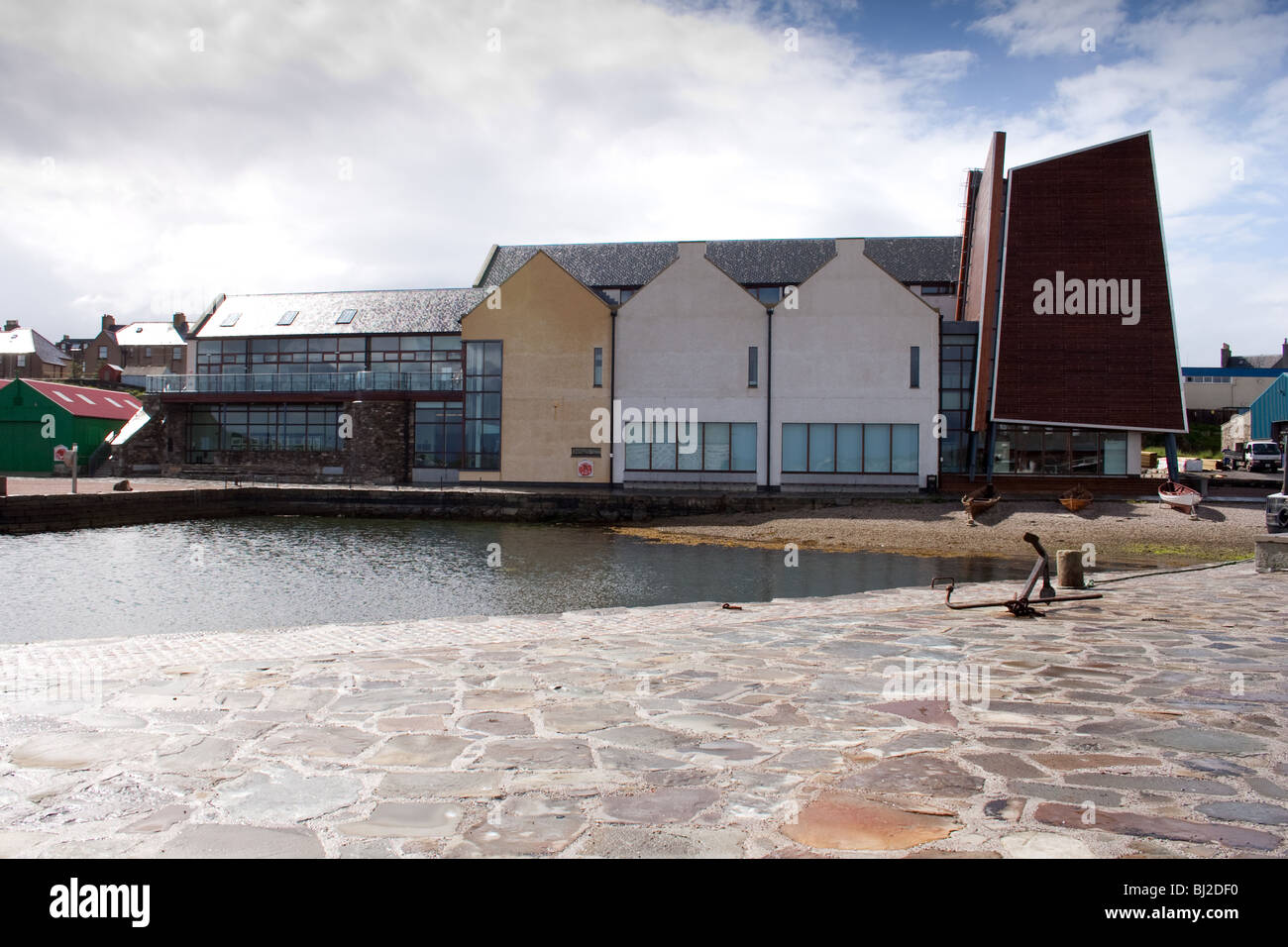 Museo delle Shetland in Lerwick Foto Stock