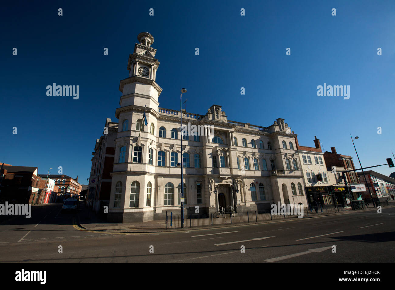 Digbeth stazione di polizia Digbeth Birmingham West Midlands England Regno Unito Foto Stock