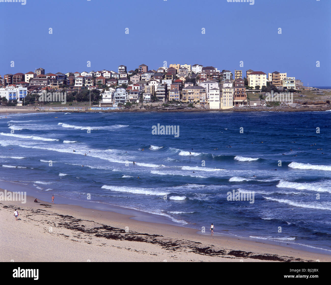 Bondi Beach, sobborgo di Bondi Beach, Sydney, nuovo Galles del Sud, Australia Foto Stock