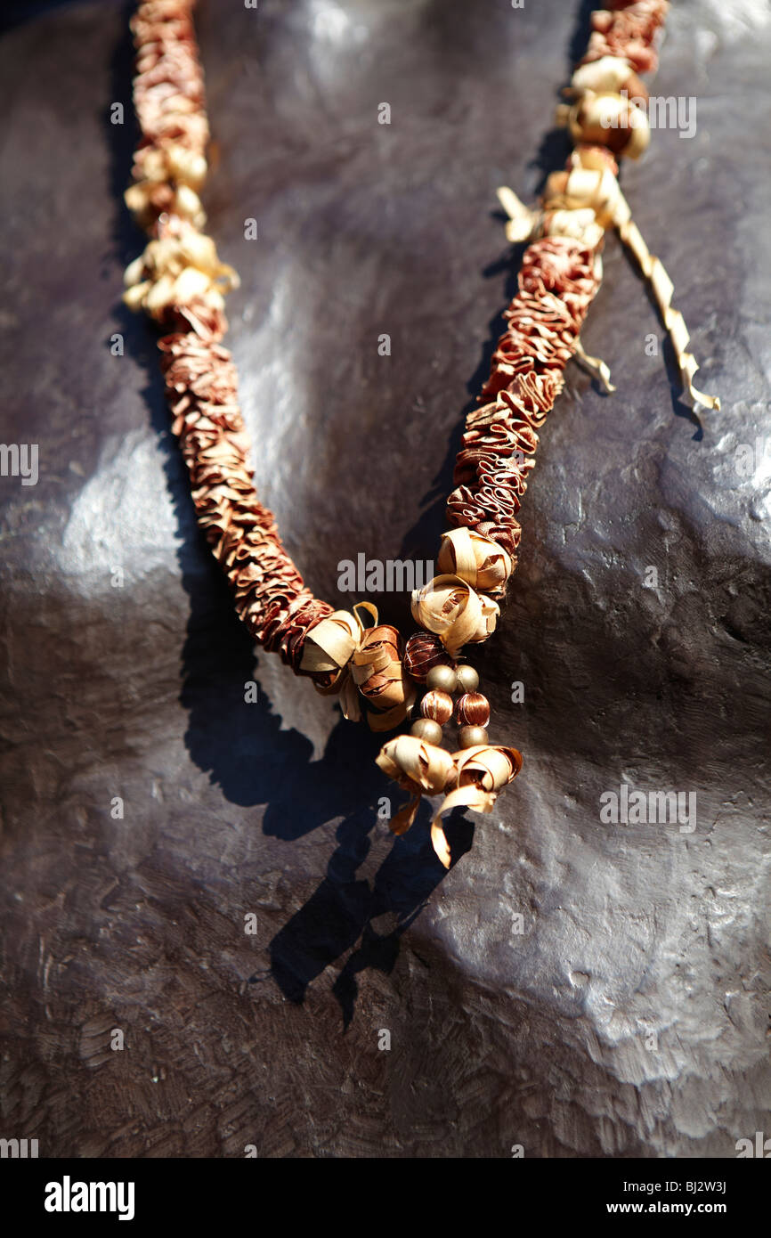 Dettaglio di una statua del Mahatma Ghandi all'Ariana Park (Musée Ariana), Ginevra, Svizzera Foto Stock