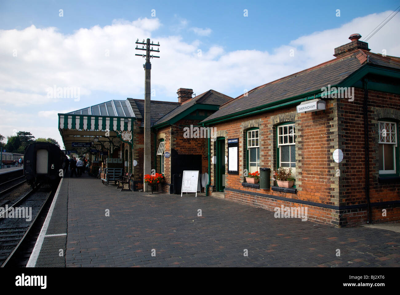 Stazione di Sheringham NORFOLK REGNO UNITO Foto Stock