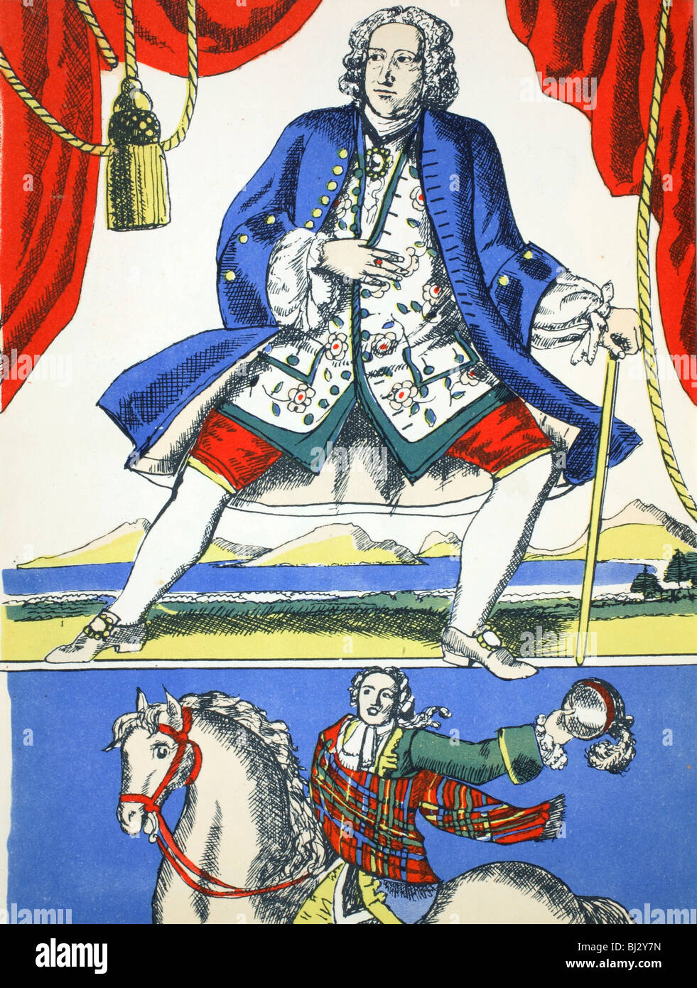 George II, re di Gran Bretagna e Irlanda dal 1727, (1932). Artista: Rosalind Thornycroft Foto Stock