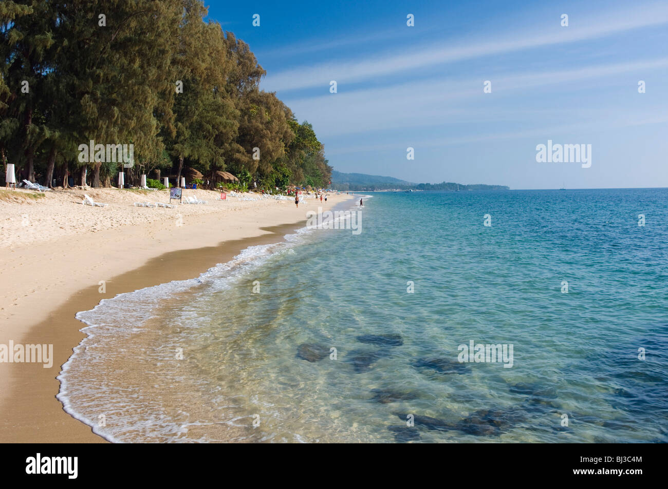 Long Beach, Phra Ae Beach, isola di Ko Lanta, Koh Lanta, Krabi, Thailandia,  Asia Foto stock - Alamy