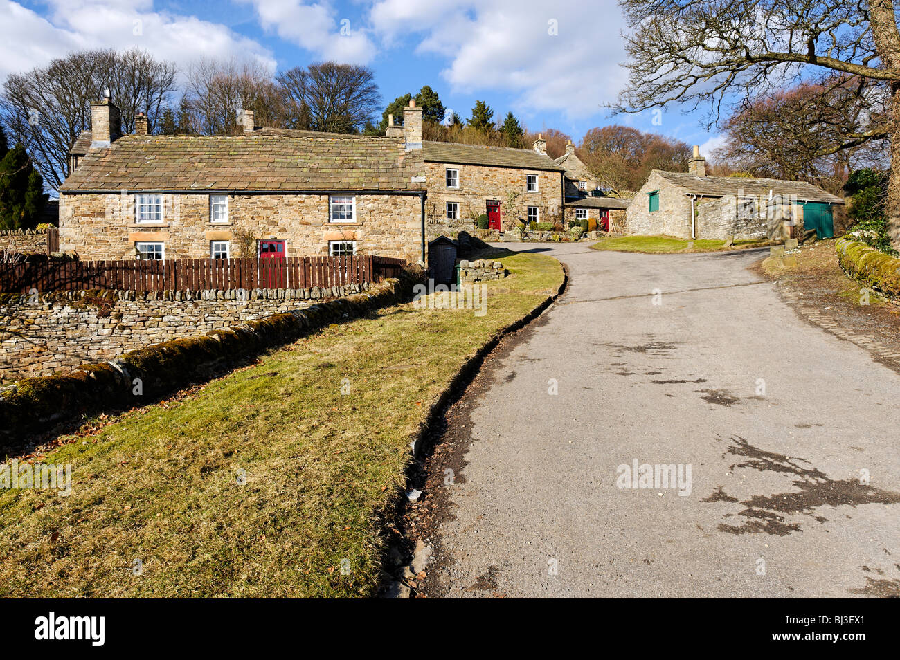 Il Northumberland villaggio di Blanchland Foto Stock