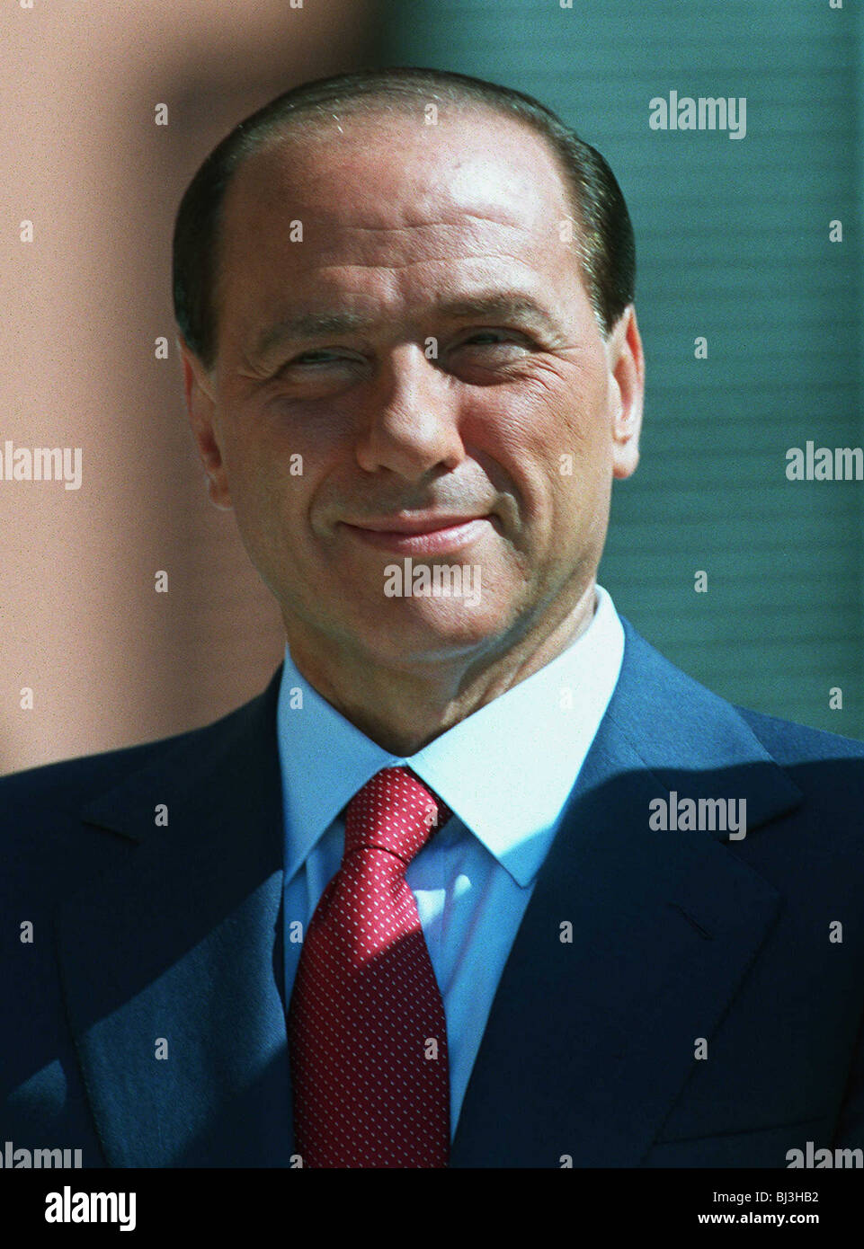 SILVIO BERLUSCONI PRIMO MINISTRO DELL'ITALIA 12 Luglio 1994 Foto Stock