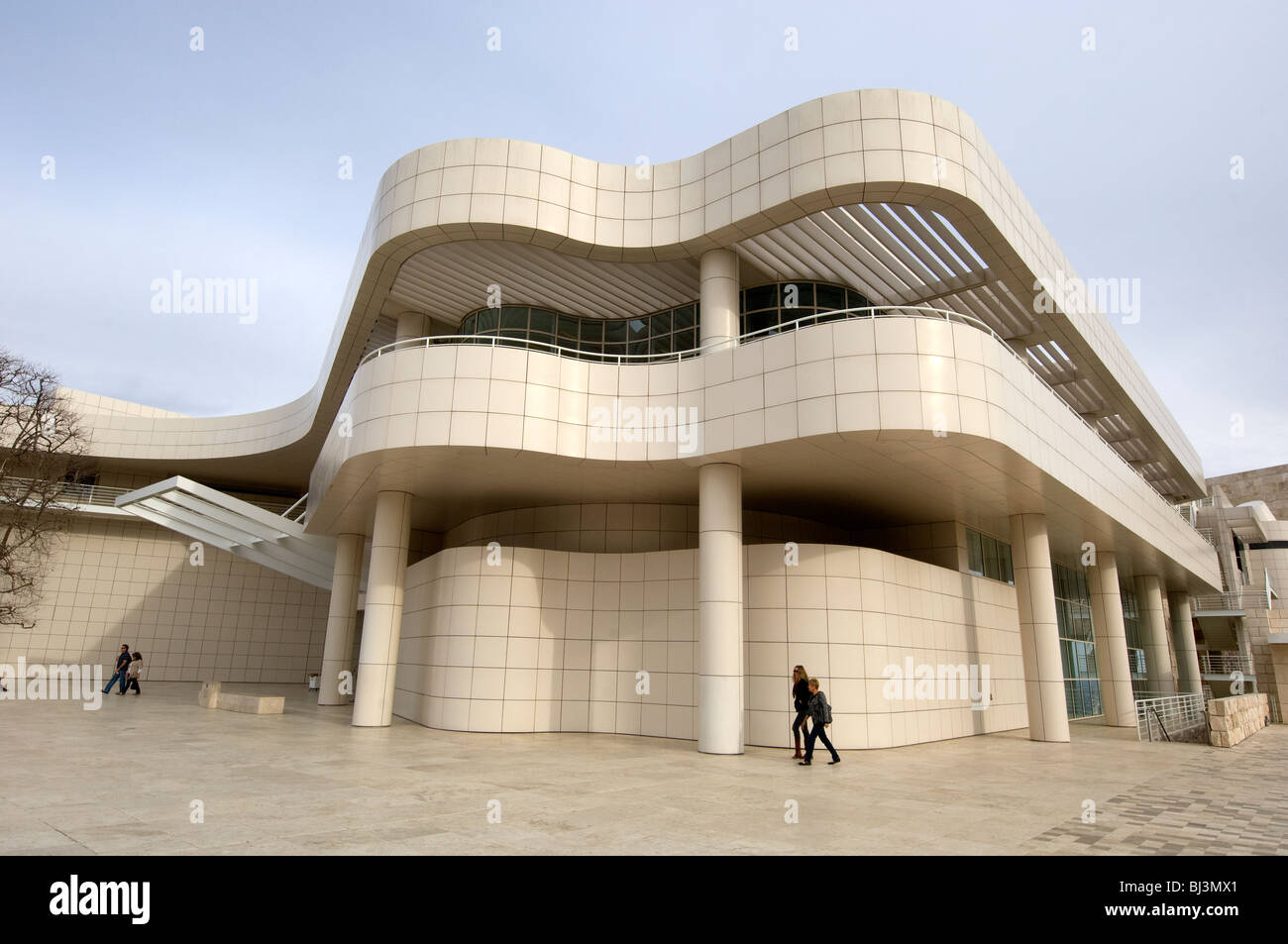 Il Getty Center per le Arti Foto Stock