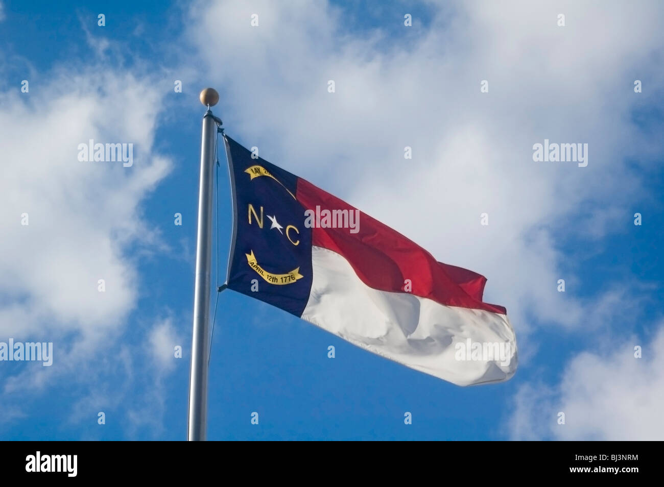 North Carolina bandiera Foto Stock