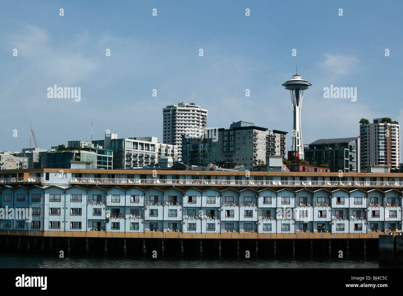 Edgewater Hotel, Seattle Waterfront Foto Stock