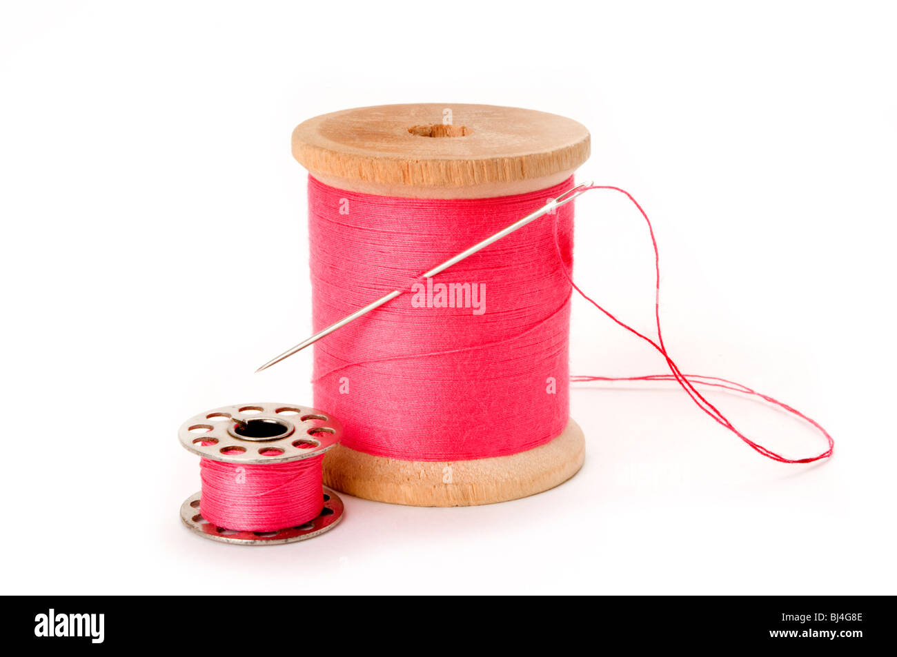Ago e filo Foto Stock
