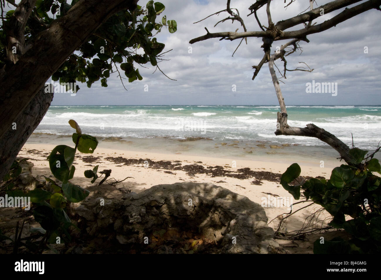 Jibacoa beach,‎ Cuba Foto Stock