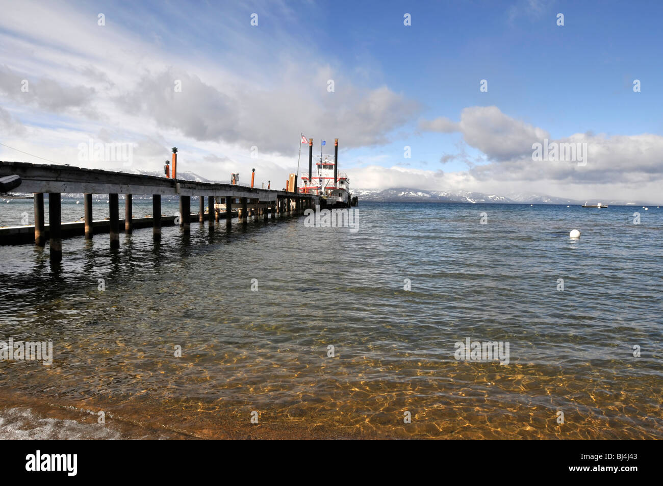 Zephyr cove su South Lake Tahoe in California Foto Stock