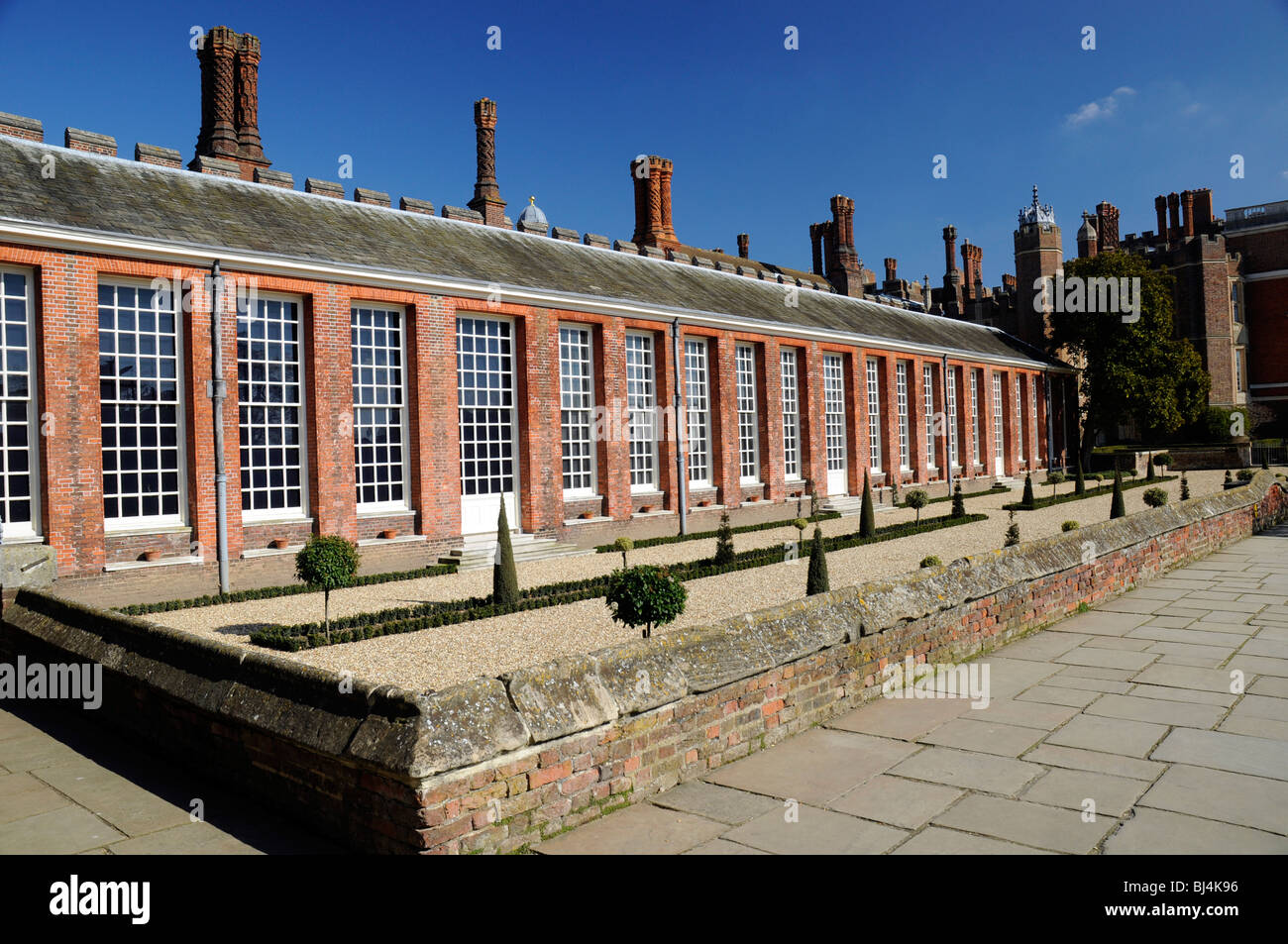 Hampton Court, London REGNO UNITO Foto Stock