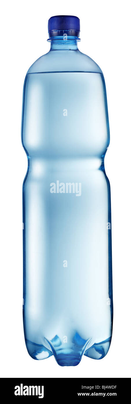 La bottiglia di plastica di acqua Foto Stock