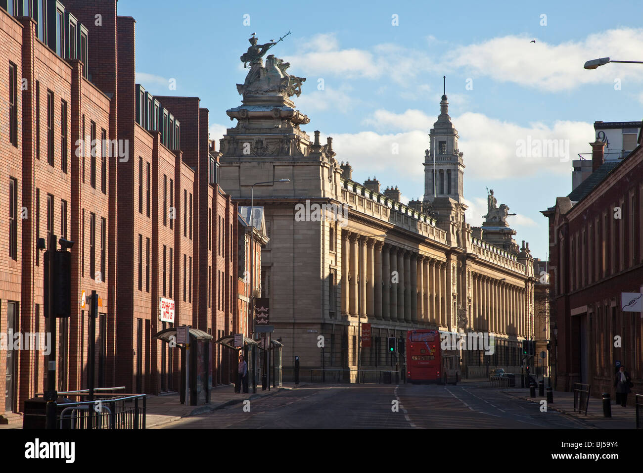 La Guildhall home del consiglio della città di Alfred Gelder Street, Kingston upon Hull, Yorkshire Foto Stock