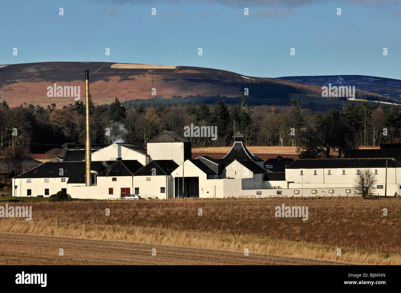 Fettercairn Distillery, Aberdeenshire Foto Stock