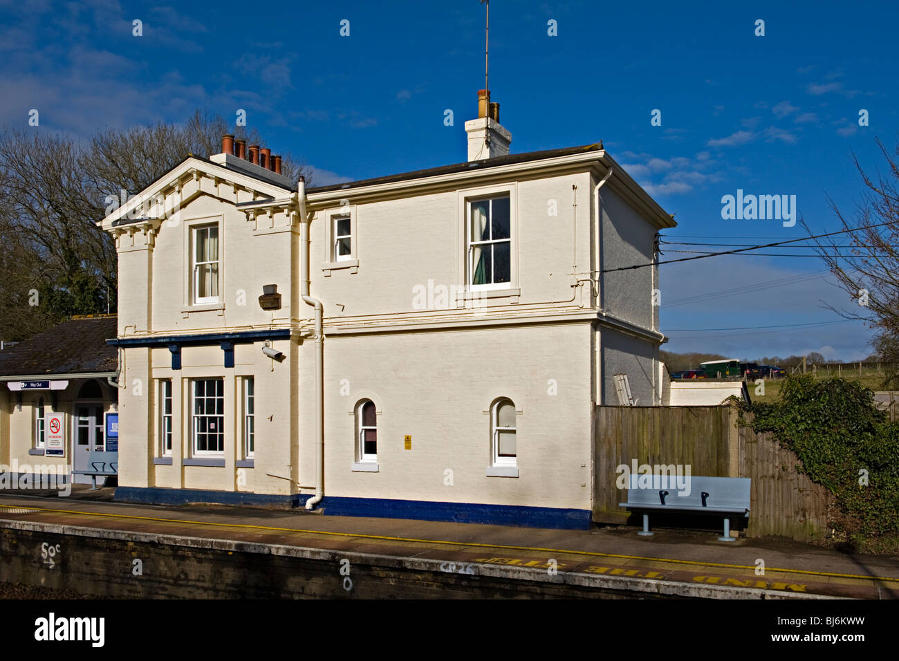 Stonegate stazione ferroviaria, East Sussex, Regno Unito Foto Stock